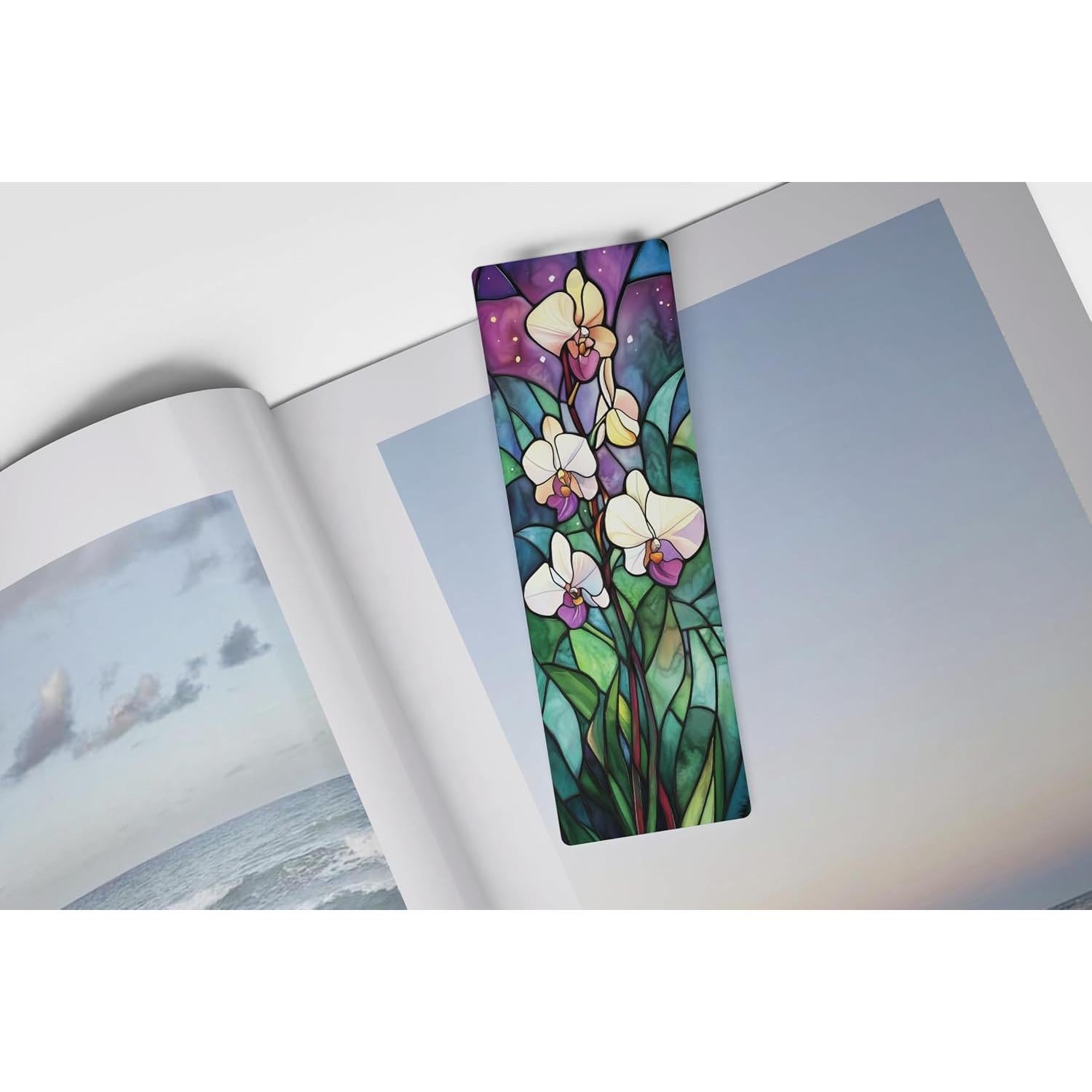 Marcadores de Arte en Vidrio Templado TwoDays - 10 Piezas Florales