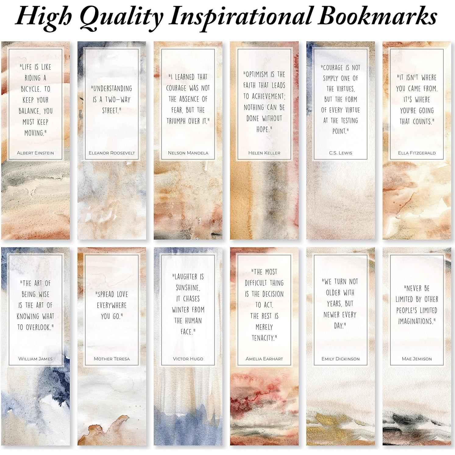 Marcadores Abstractos JBH Creations - 48 Citas Inspiradoras