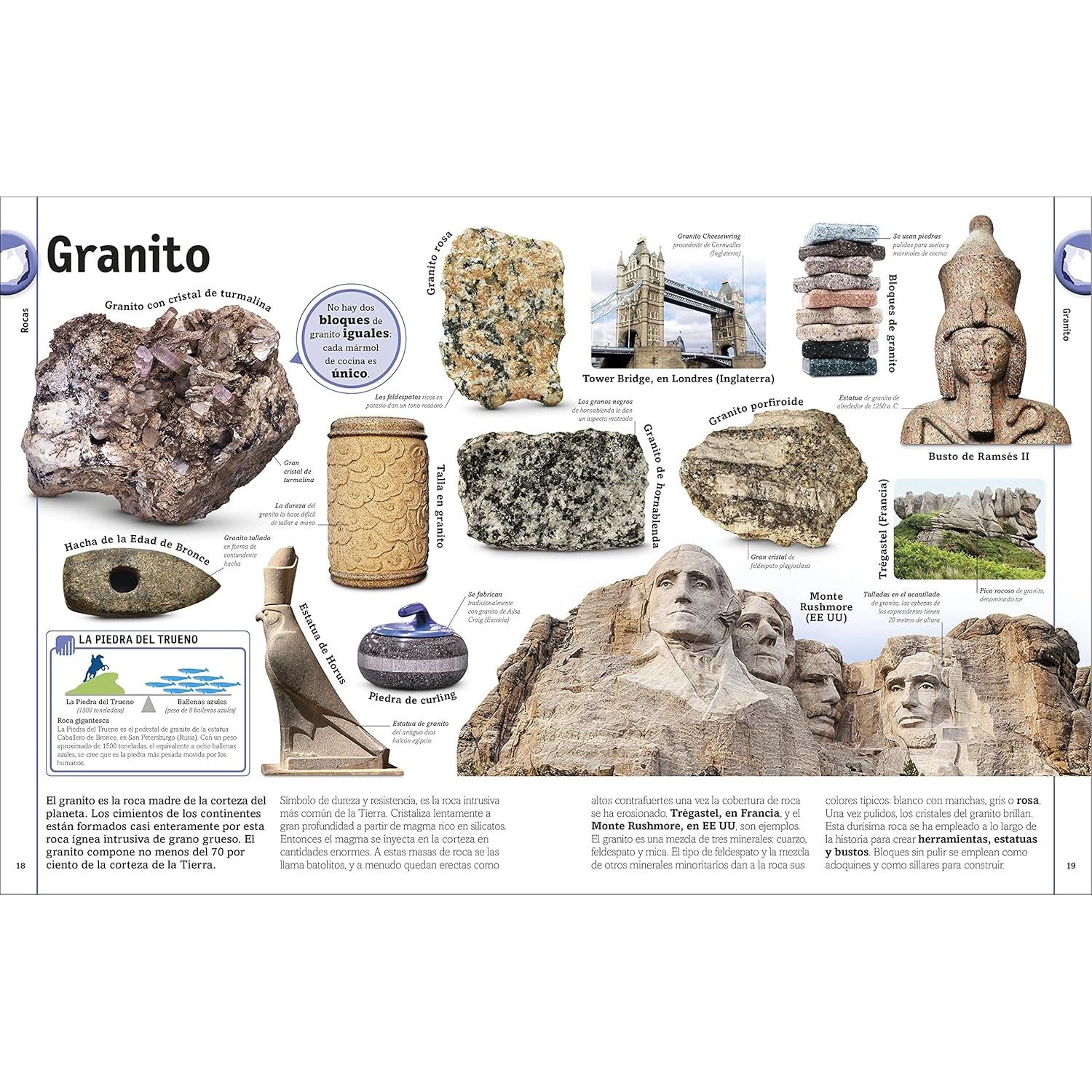 El libro de las rocas y los minerales (The Rock and Gem Book): ...y otros tesoros del mundo natural (DK Our World in Pictures) (Spanish Edition)
