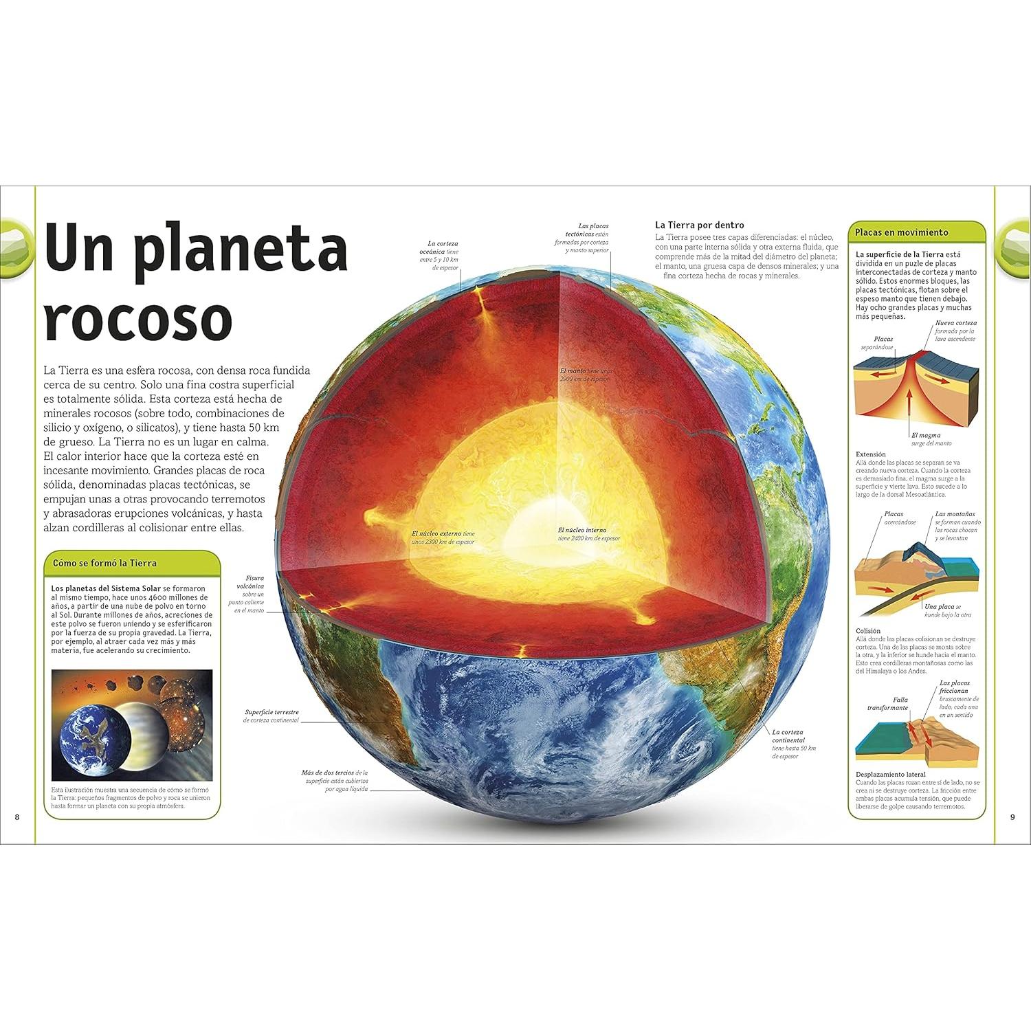 El libro de las rocas y los minerales (The Rock and Gem Book): ...y otros tesoros del mundo natural (DK Our World in Pictures) (Spanish Edition)