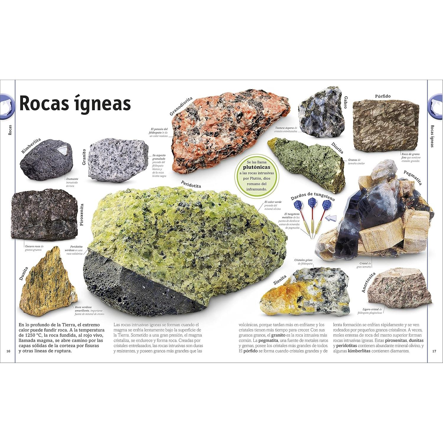 El libro de las rocas y los minerales (The Rock and Gem Book): ...y otros tesoros del mundo natural (DK Our World in Pictures) (Spanish Edition)