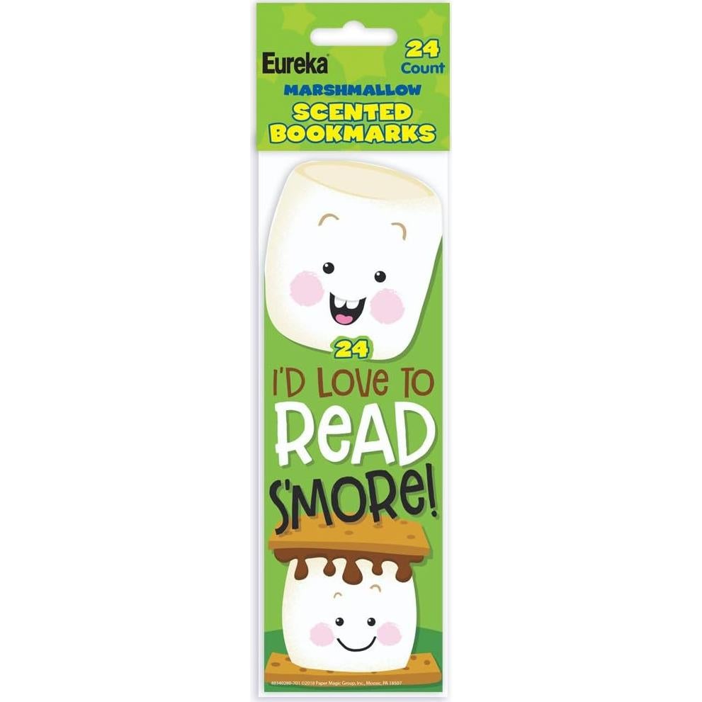 Marcadores de Libros Aromatizados Eureka Malvavisco - 24 Piezas