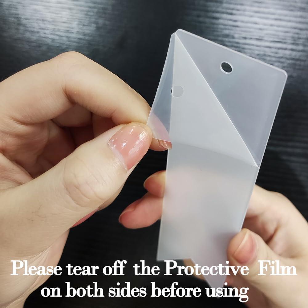 Marcadores de Libro Acrílicos Transparentes BetterJonny 118Pcs