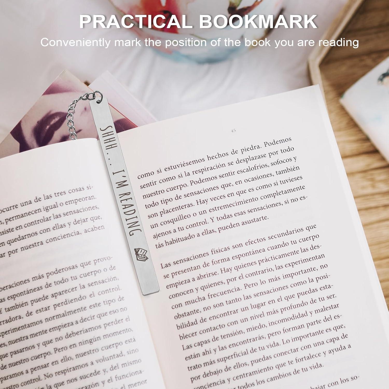 Marcadores Divertidos Polzwgck para Amantes de los Libros