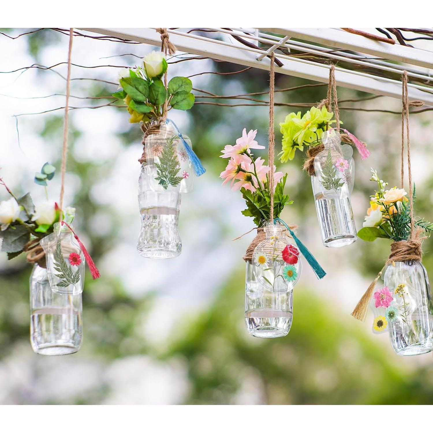 Marcadores Transparentes de Flores Secas TaoBary - 91 Piezas