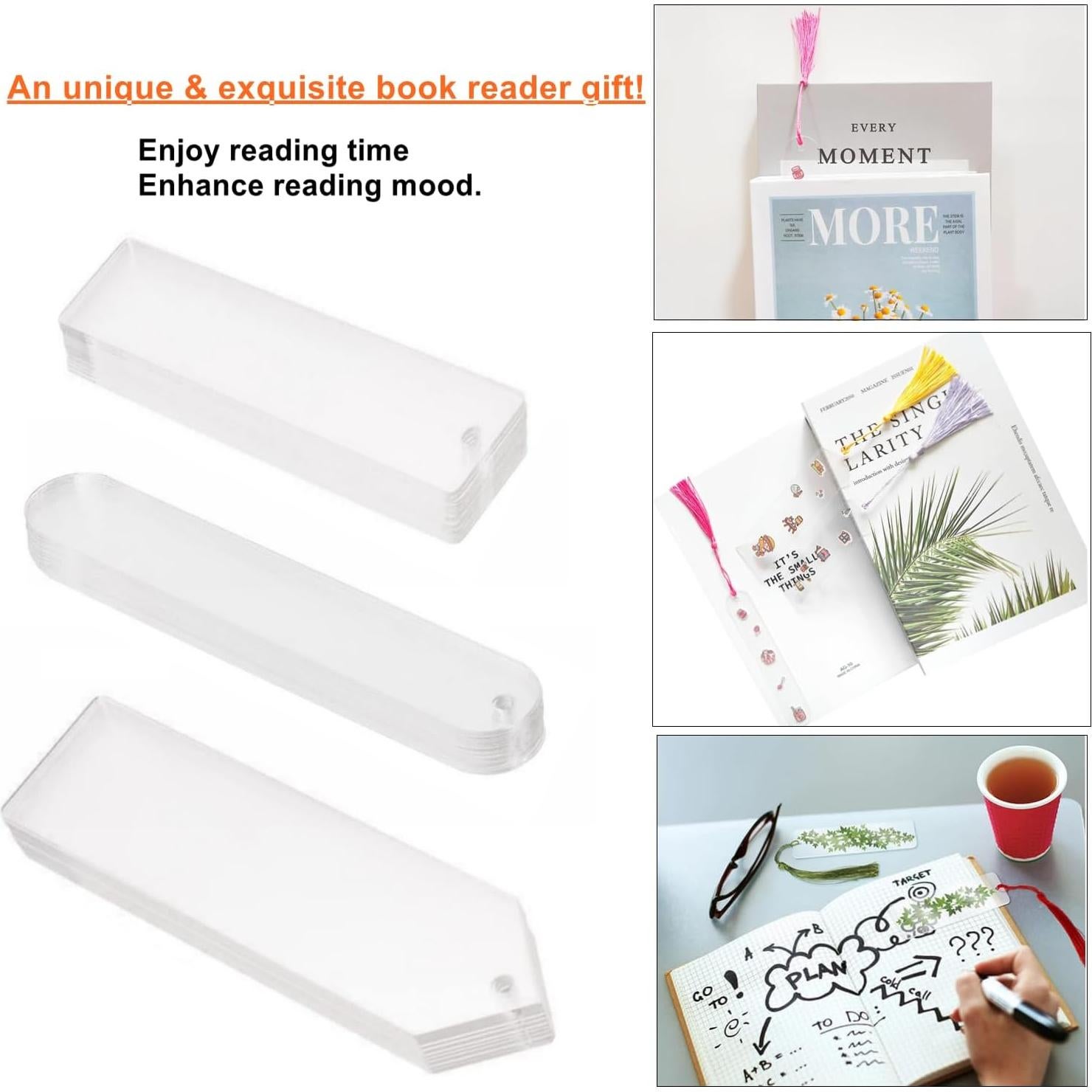 30 Marcadores Acrílicos en Blanco Magicalmai + 30 Borlas Coloridas