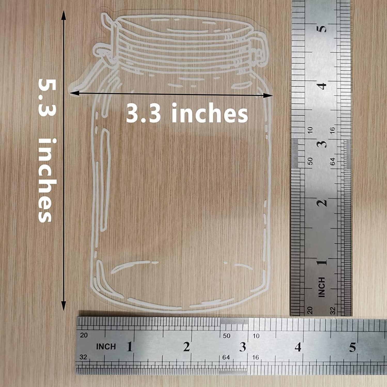 Marcador de Página Grande DEARPIH 40PC Flor Transparente