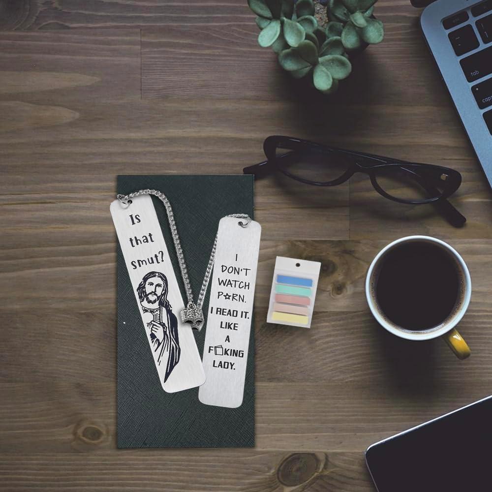 Marcadores de Libros Divertidos Genéricos de Acero Inoxidable