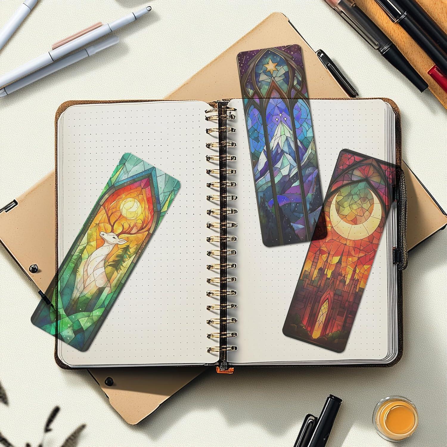 Marcadores de Libros de Vidrio Templado TwoDays - Set de 3