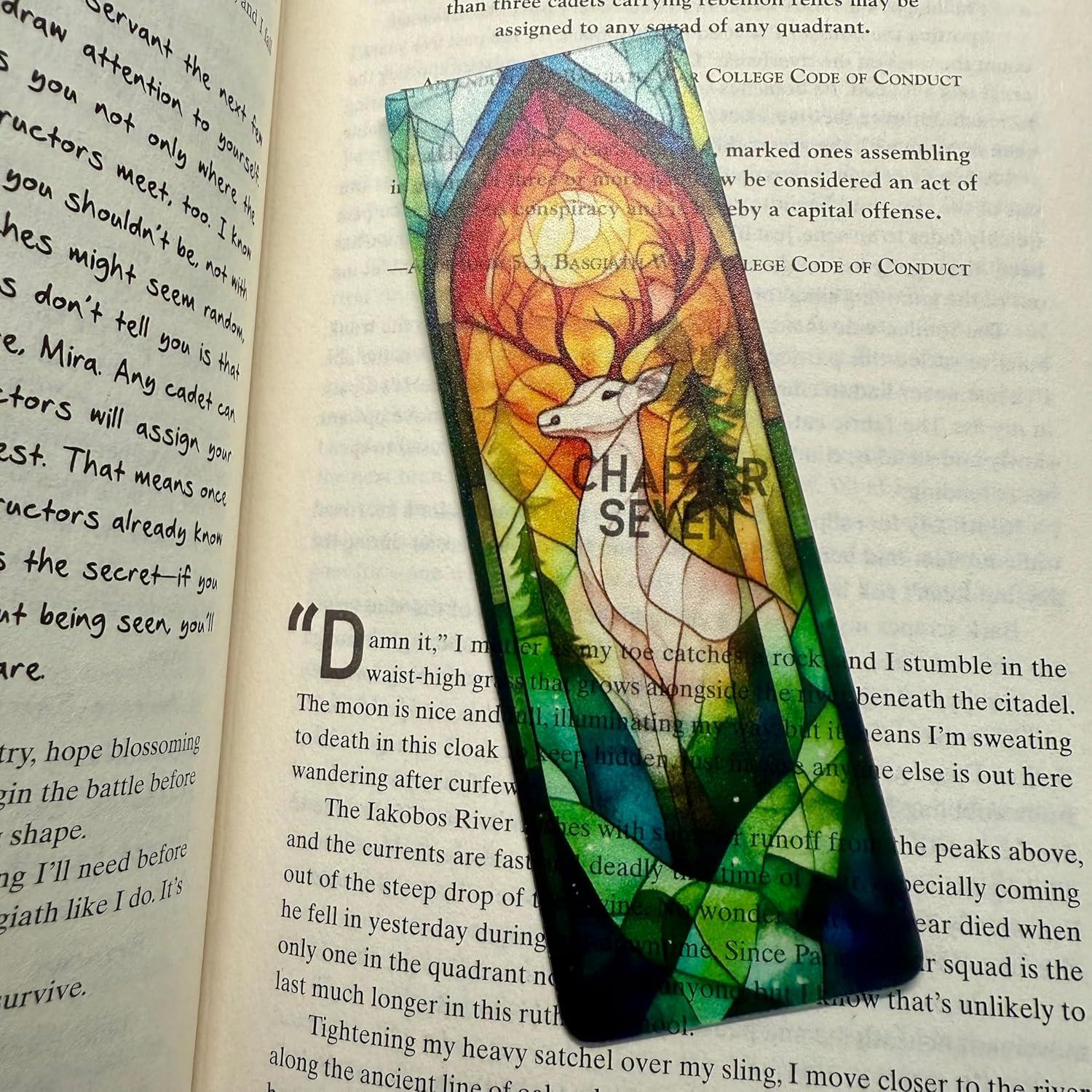 Marcadores de Libros de Vidrio Templado TwoDays - Set de 3