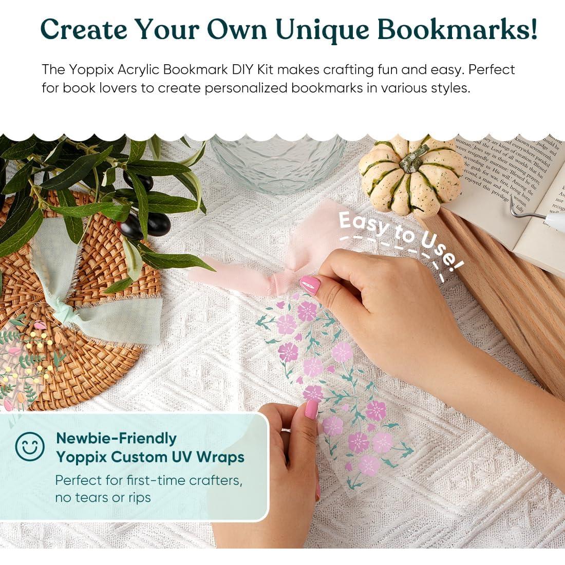 Kit de Marcadores Acrílicos YOPPIX 20 Piezas Floral DIY