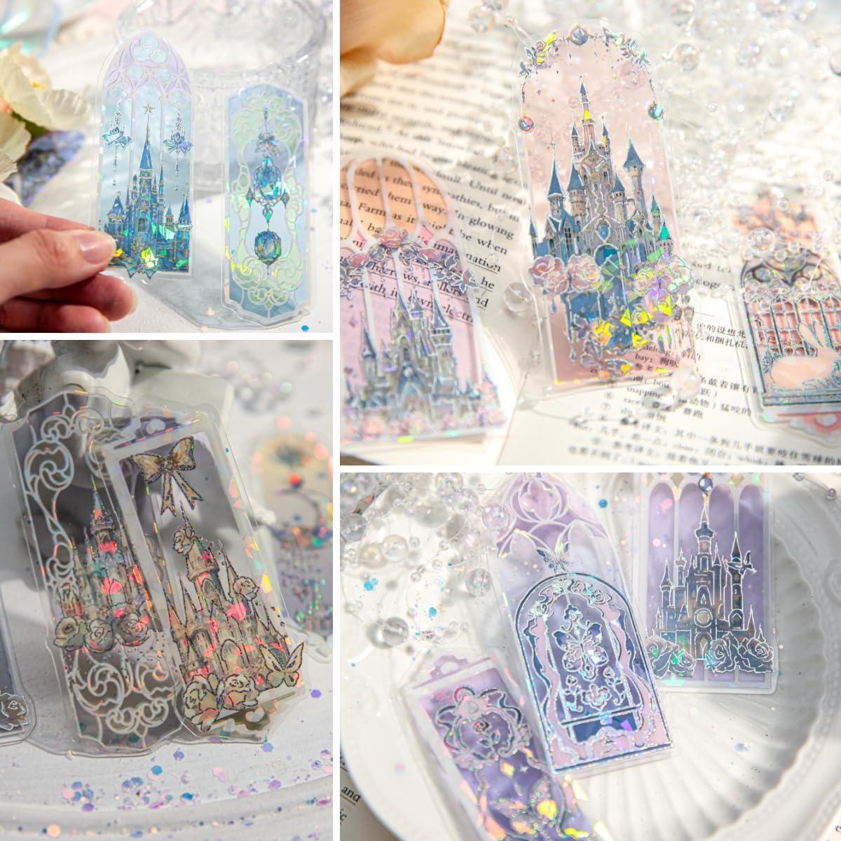 40 Marcadores de Libros Holográficos PVC Belebee 9.1x3.6cm