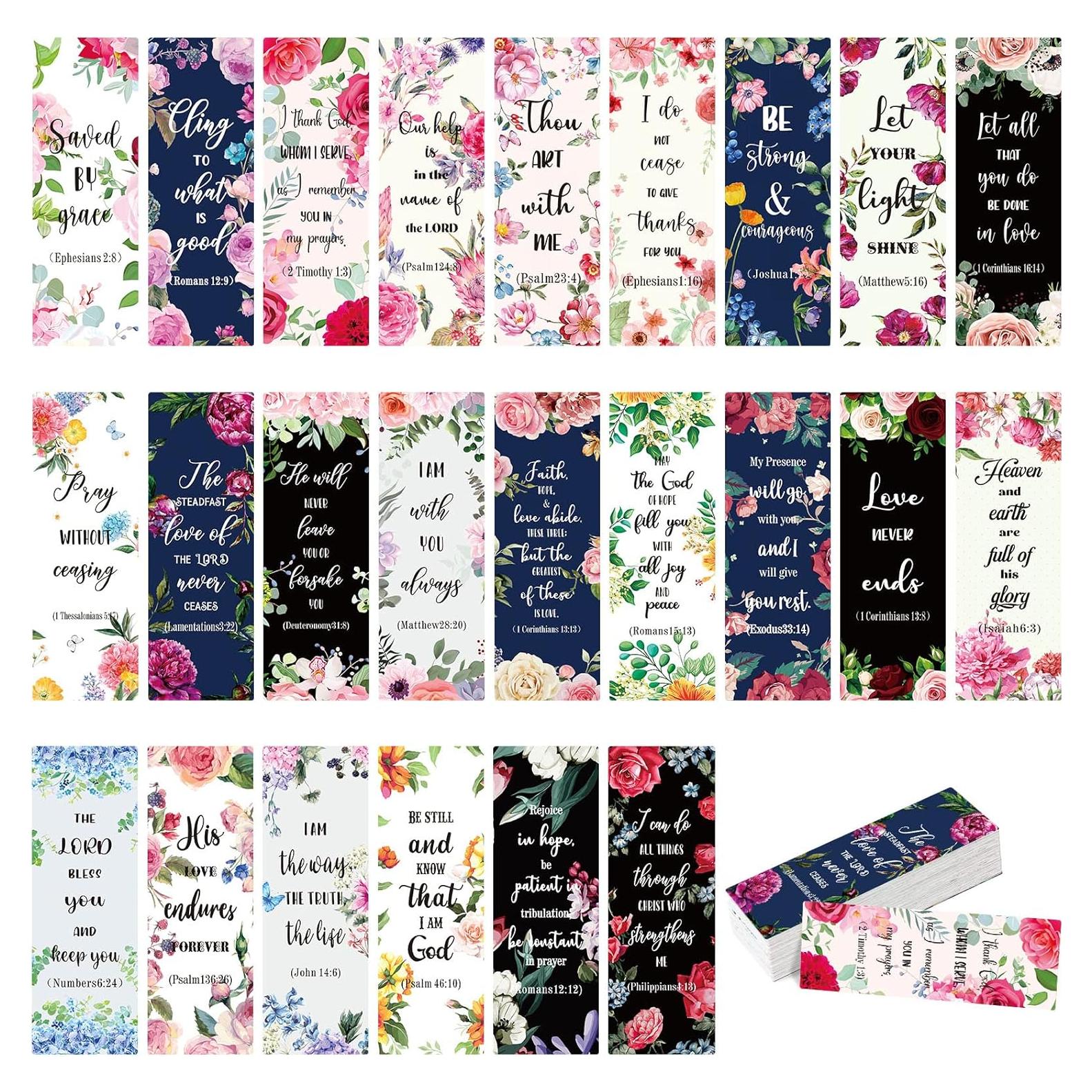 72 Marcadores de Escritura Cristiana BBTO - Inspiracionales