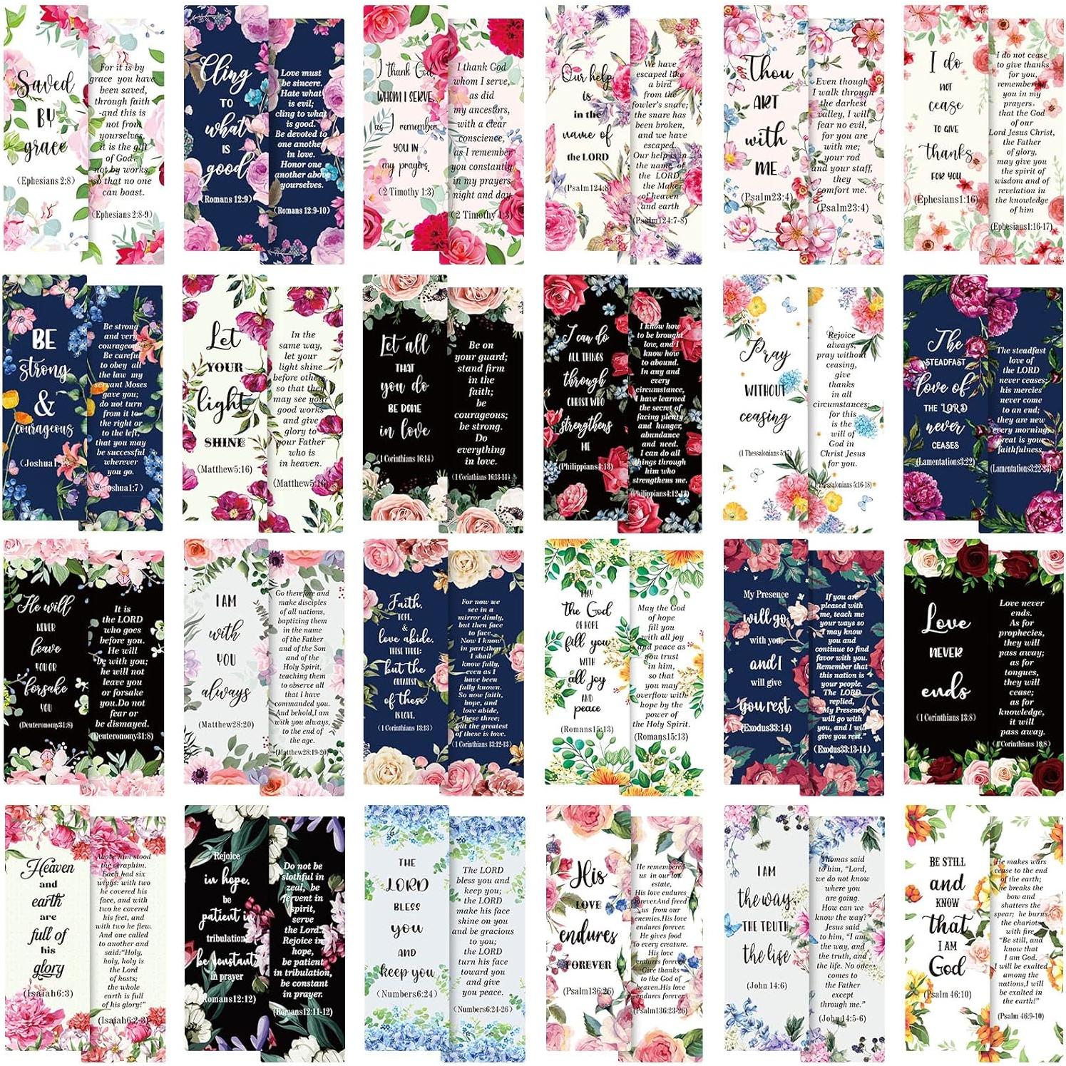 72 Marcadores de Escritura Cristiana BBTO - Inspiracionales