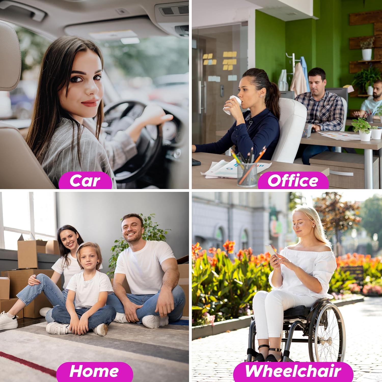 Cojín de Gel EcoNour para Alivio de Presión - 48x44 cm