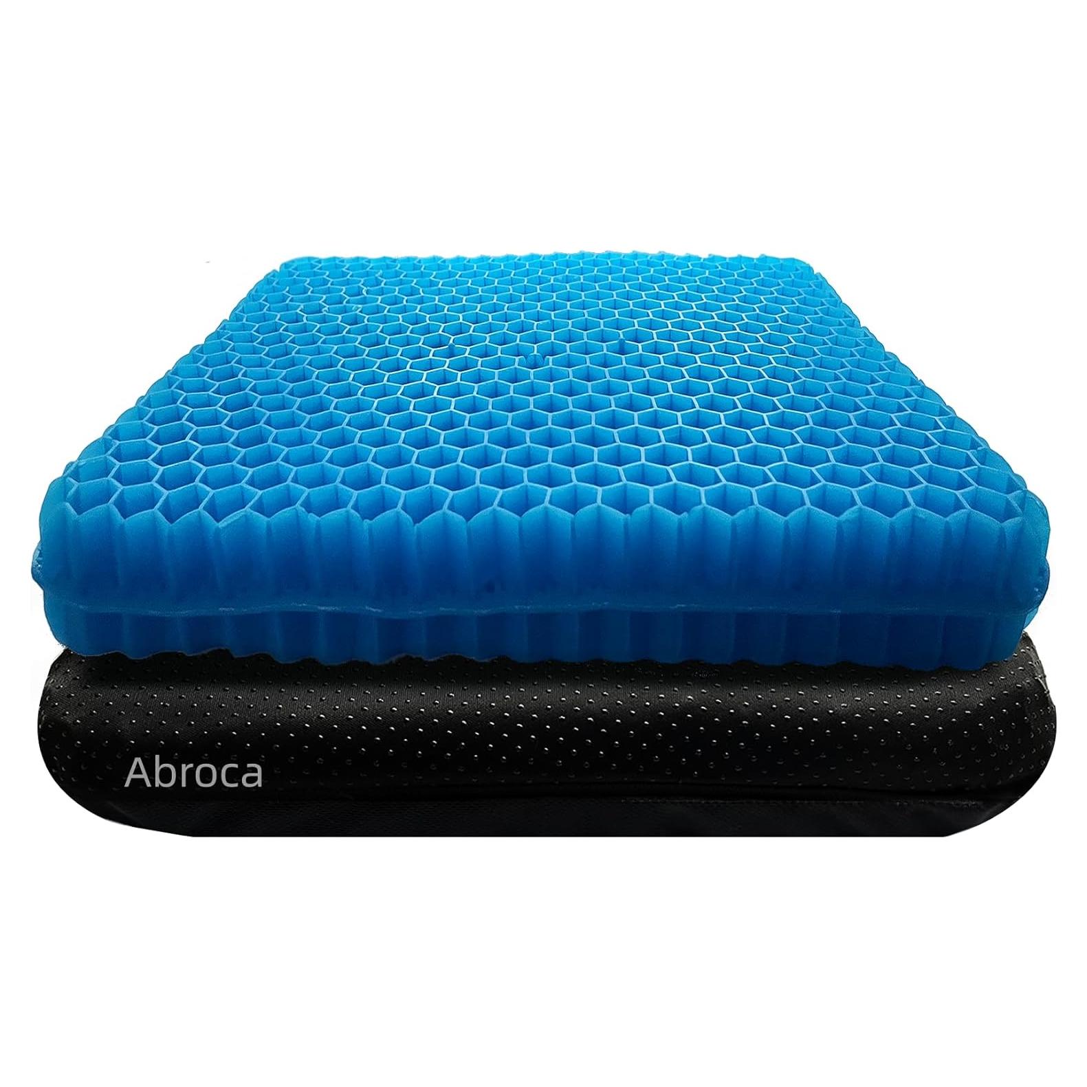 Cojín de Gel Abroca 42x37cm Alivio Dolor Ciática y Cola