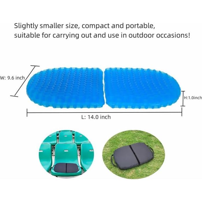 Cojín de Gel Plegable Medhol para Alivio del Dolor Ciático