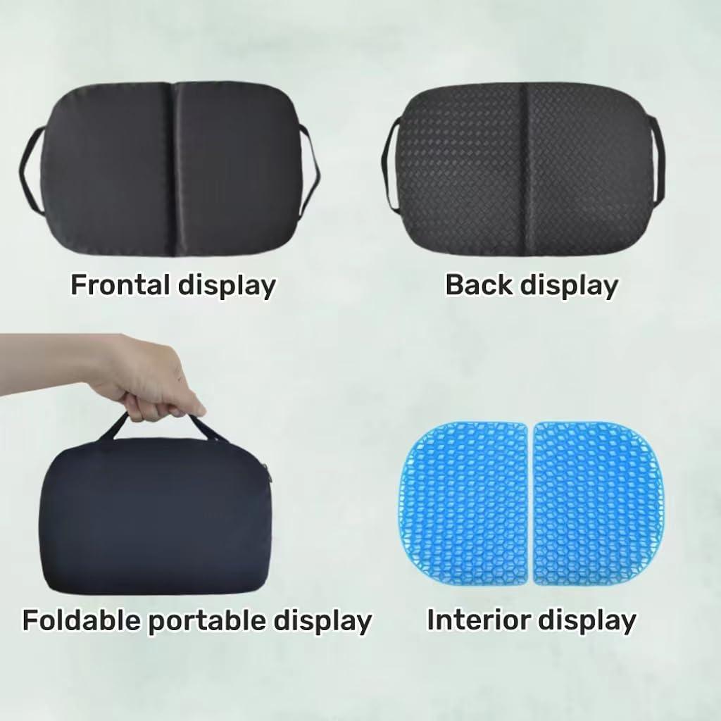 Cojín de Gel Plegable Medhol para Alivio del Dolor Ciático