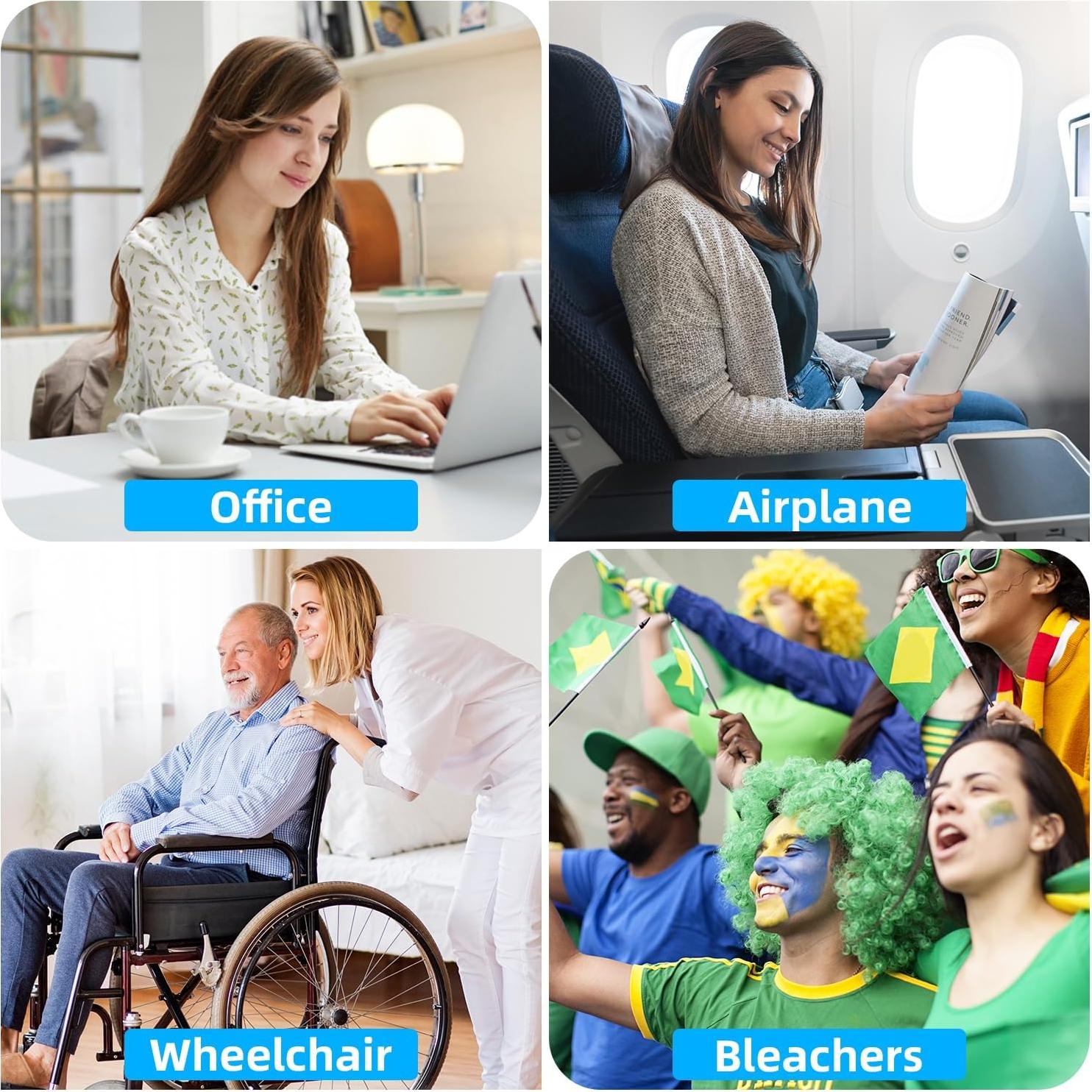 Cojín de Gel Portátil SUNCARACCL para Alivio de Presión