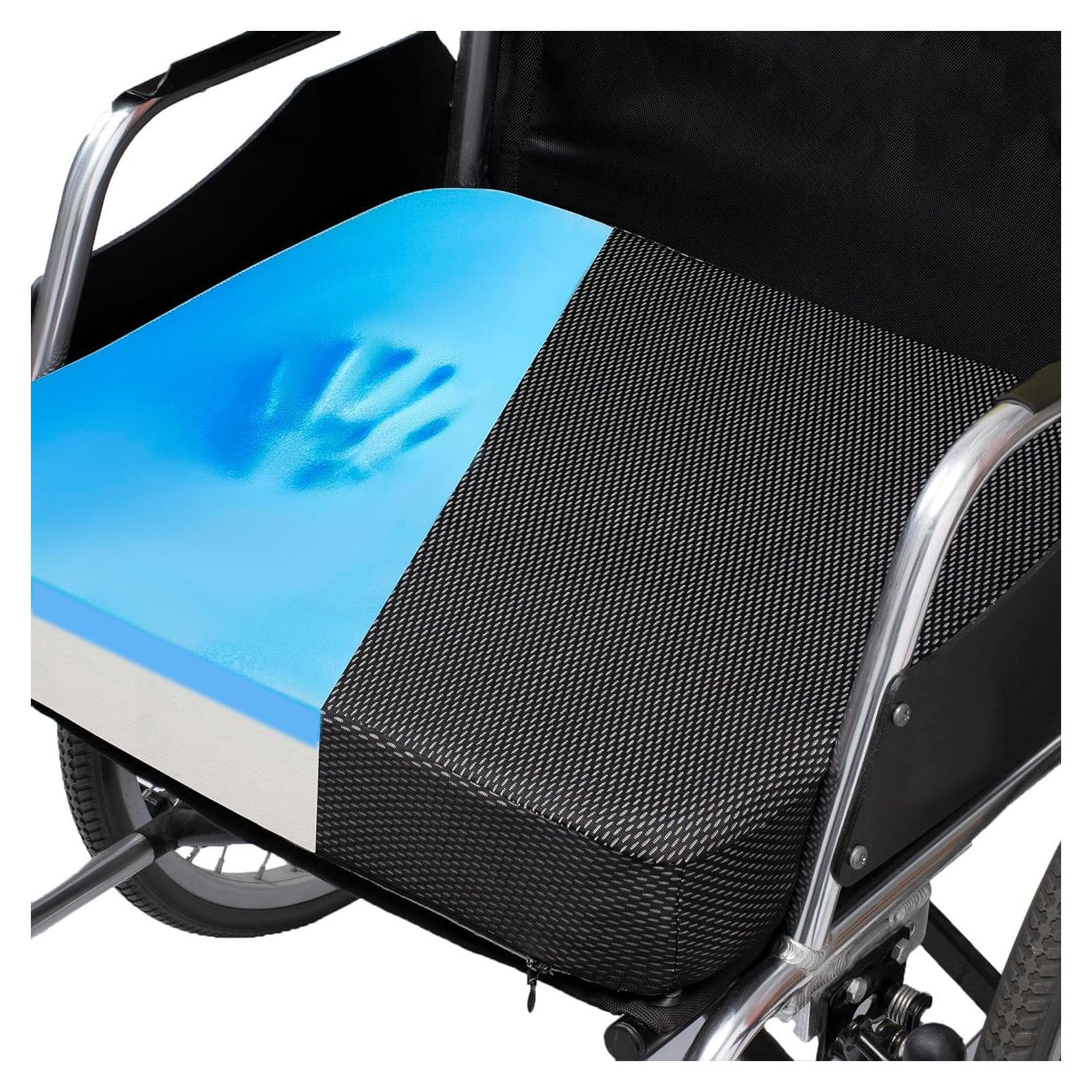 Cojín de Silla de Ruedas CYLEN Espuma Viscoelástica 45x43cm