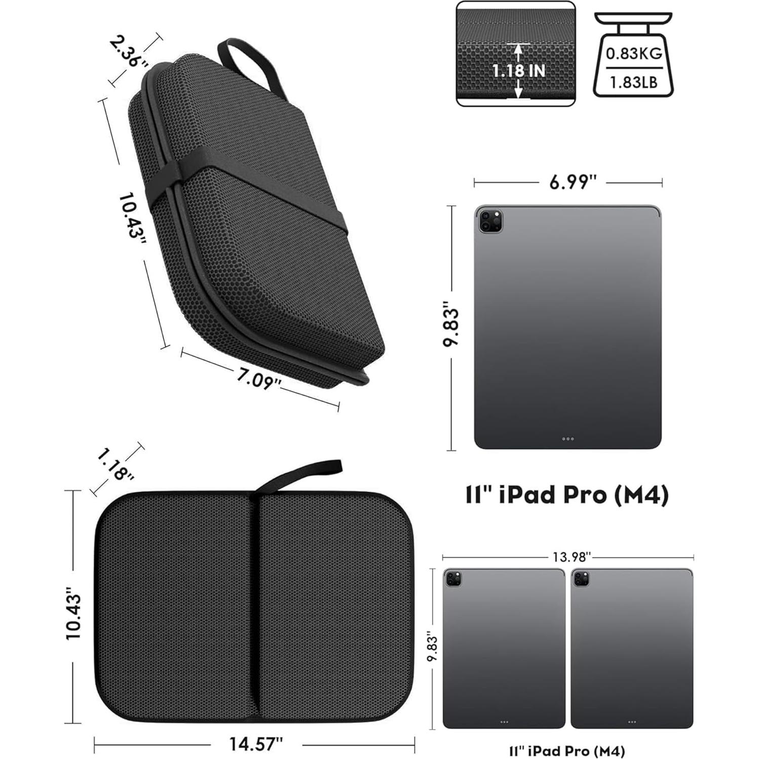 Cojín de Gel Portátil JarryStart 36.8x26.7cm Gris Oscuro