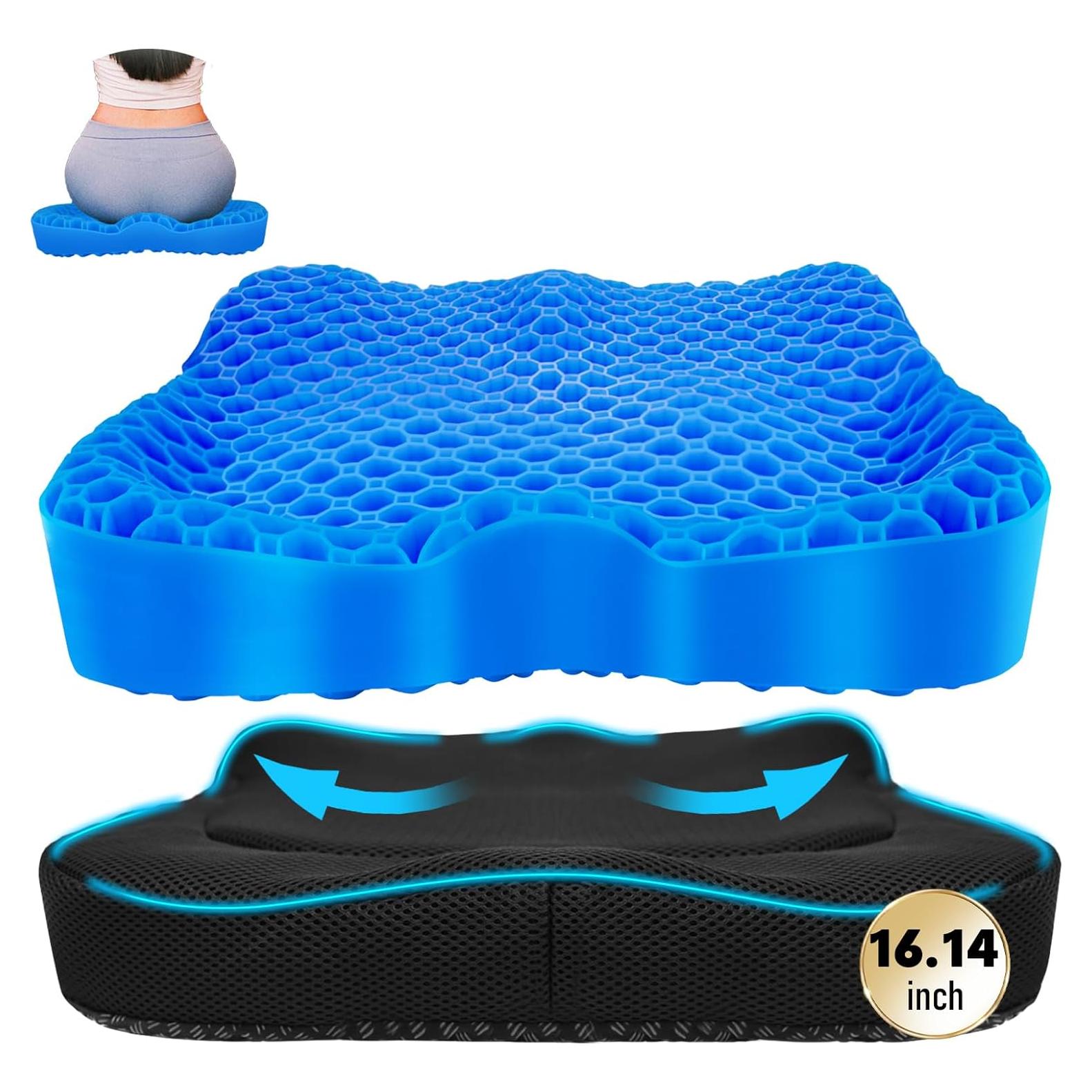 Cojín de Gel Refrigerante NEW-Vi X-Large Azul Transpirable