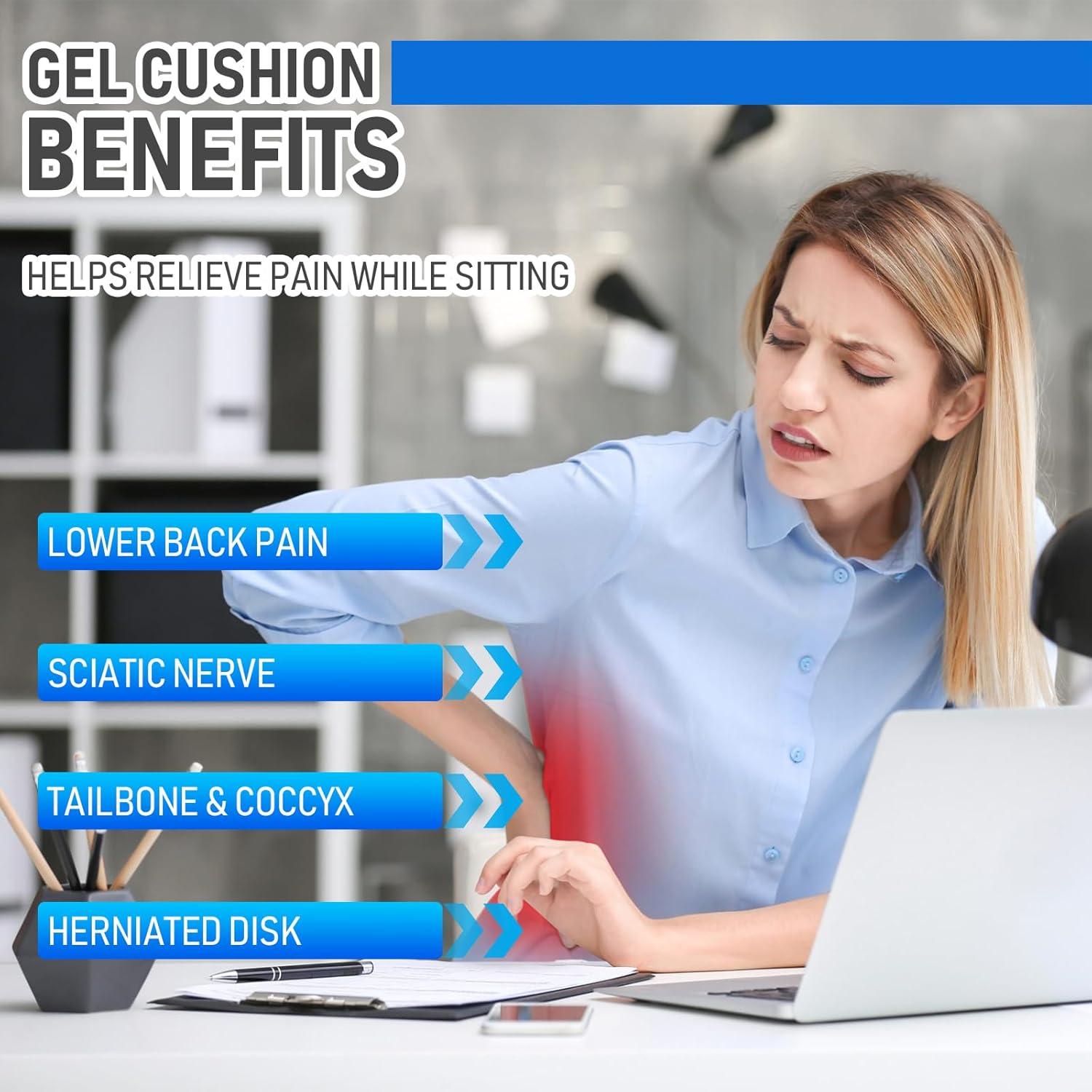 Cojín de Gel Refrigerante NEW-Vi X-Large Azul Transpirable