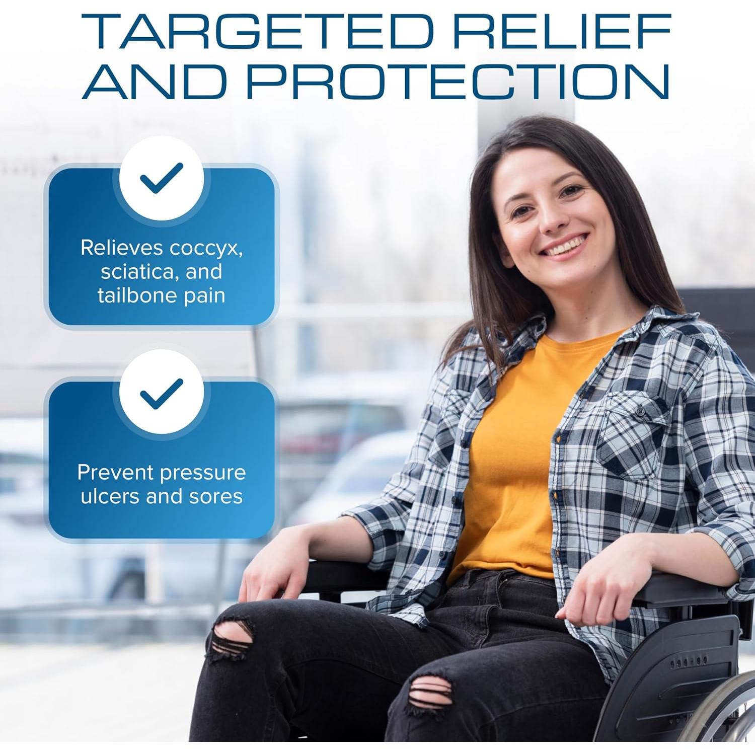 Cojín de Silla de Ruedas Kolbs Gel Extreme 40x40 cm Alivio Dolor