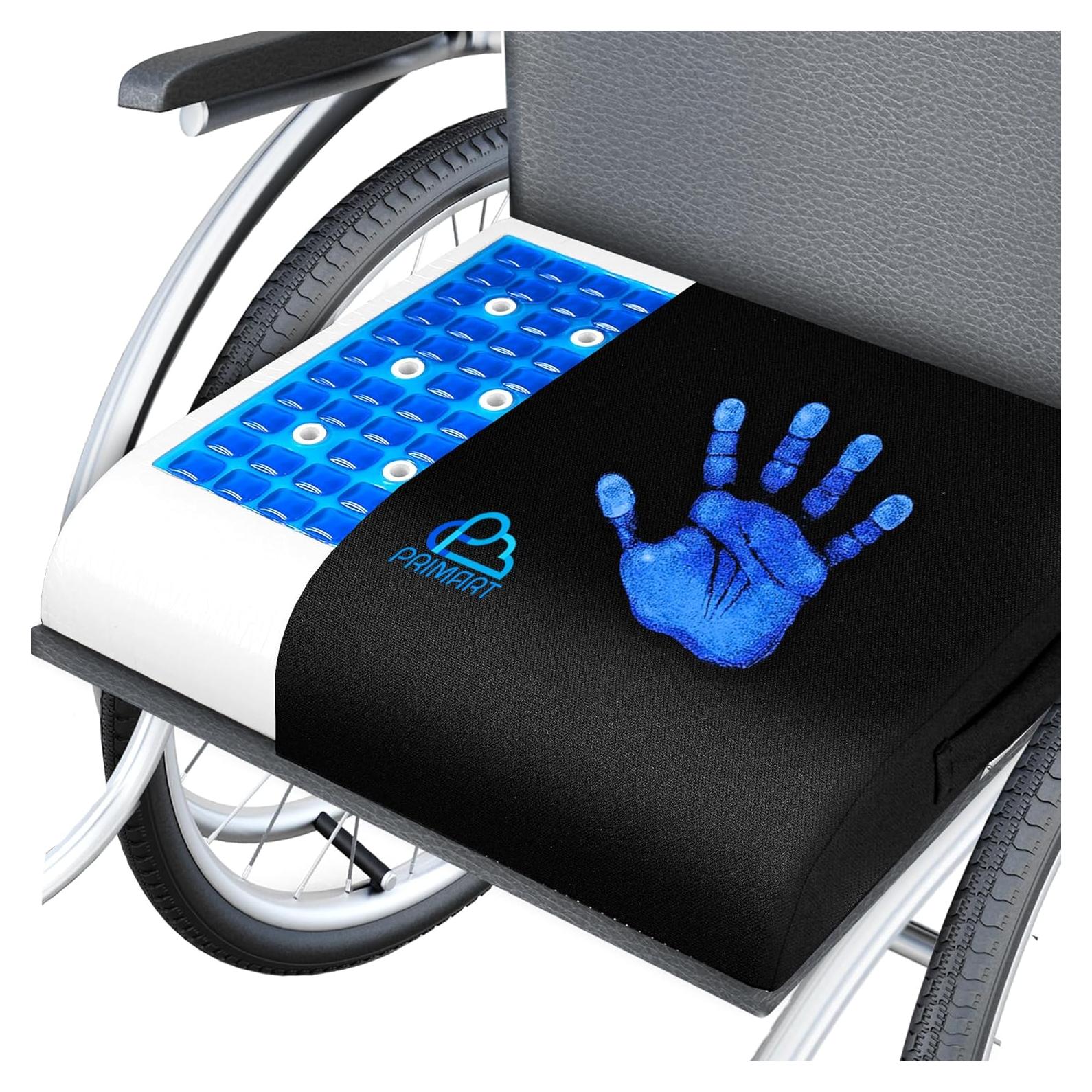 Cojín de Silla de Ruedas PRIMART Gel Enfriador Ergonómico
