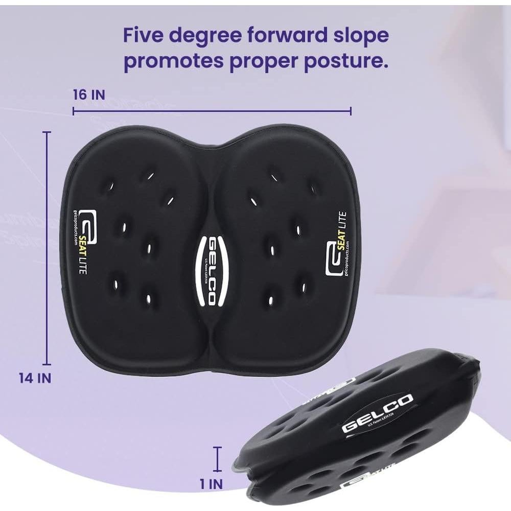 Cojín de Asiento Ergonómico GSeat Lite - Alivio Espalda y Ciática