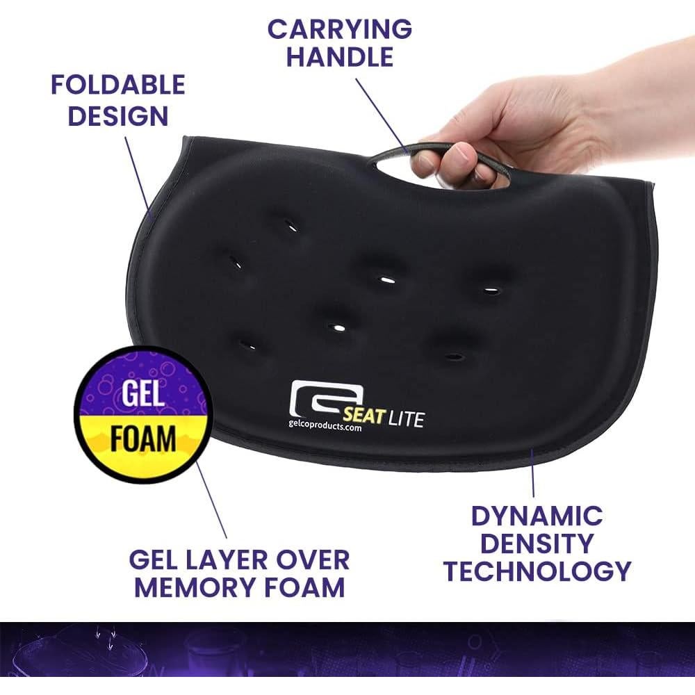 Cojín de Asiento Ergonómico GSeat Lite - Alivio Espalda y Ciática