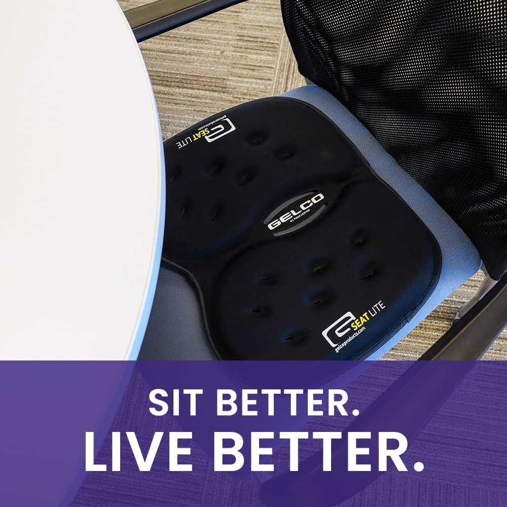 Cojín de Asiento Ergonómico GSeat Lite - Alivio Espalda y Ciática