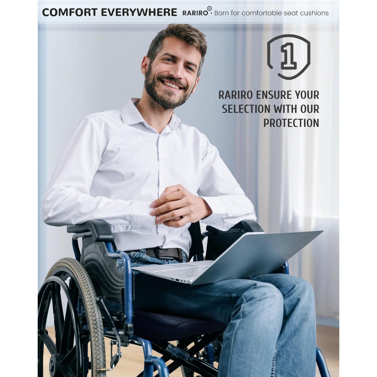 Cojín de Gel RARIRO 50x40.6 cm para Alivio de Presión