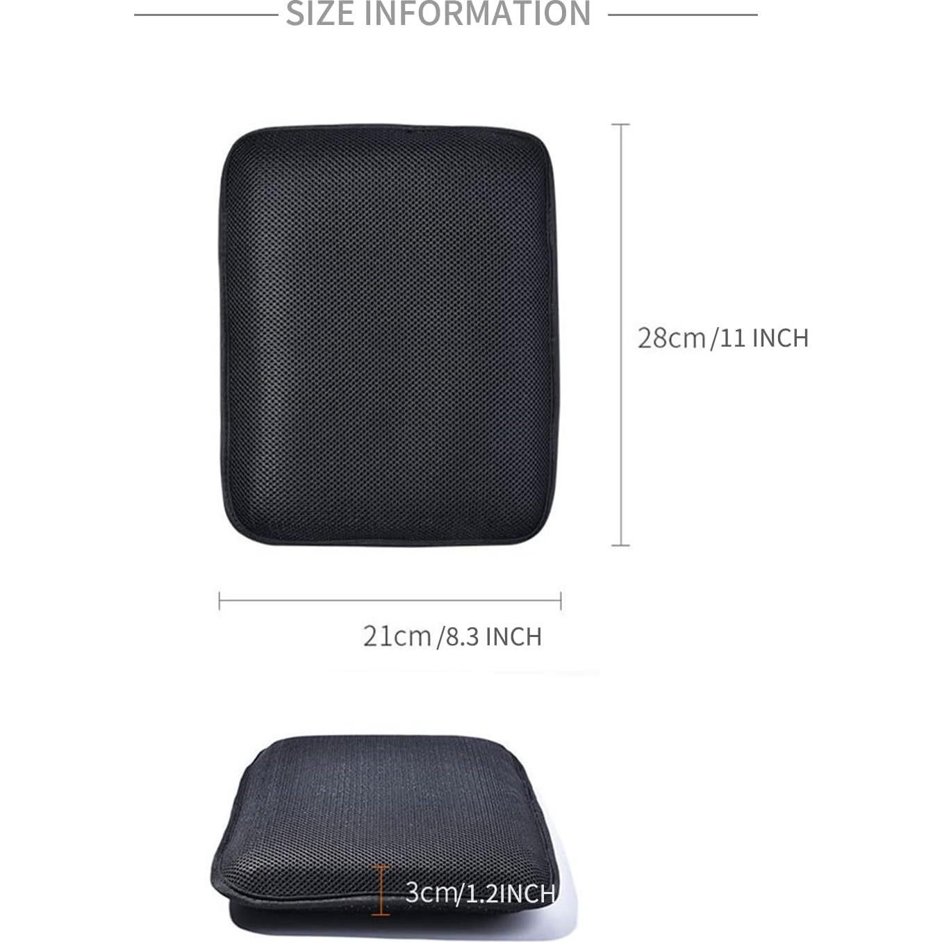 Cojín de Gel para Asiento de Motocicleta ELCYCO 28x21 cm