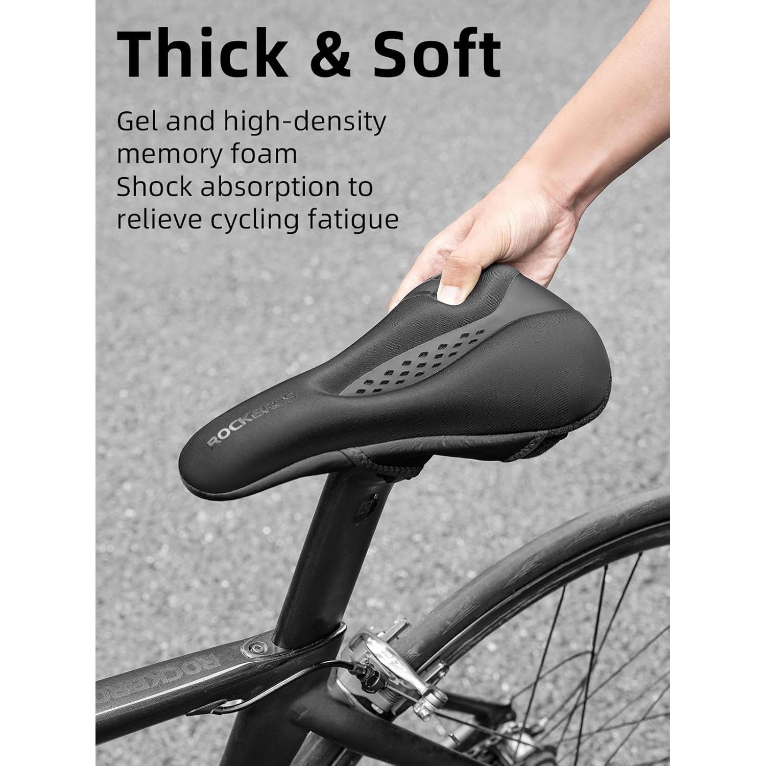 Funda de Asiento de Bicicleta ROCKBROS Gel Acolchado 28.7x18cm
