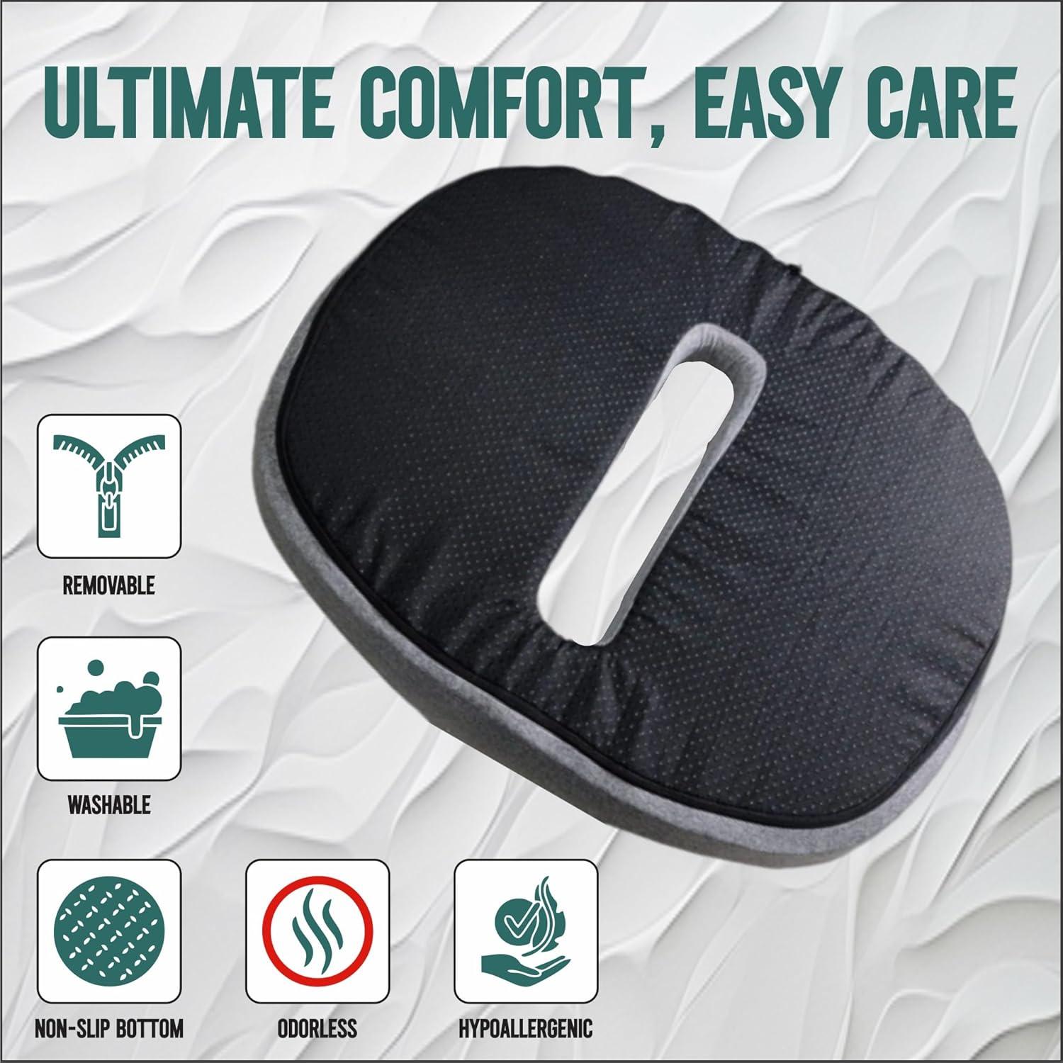 Cojín de Asiento X-Large ComfyFriend Espuma Viscoelástica Gel