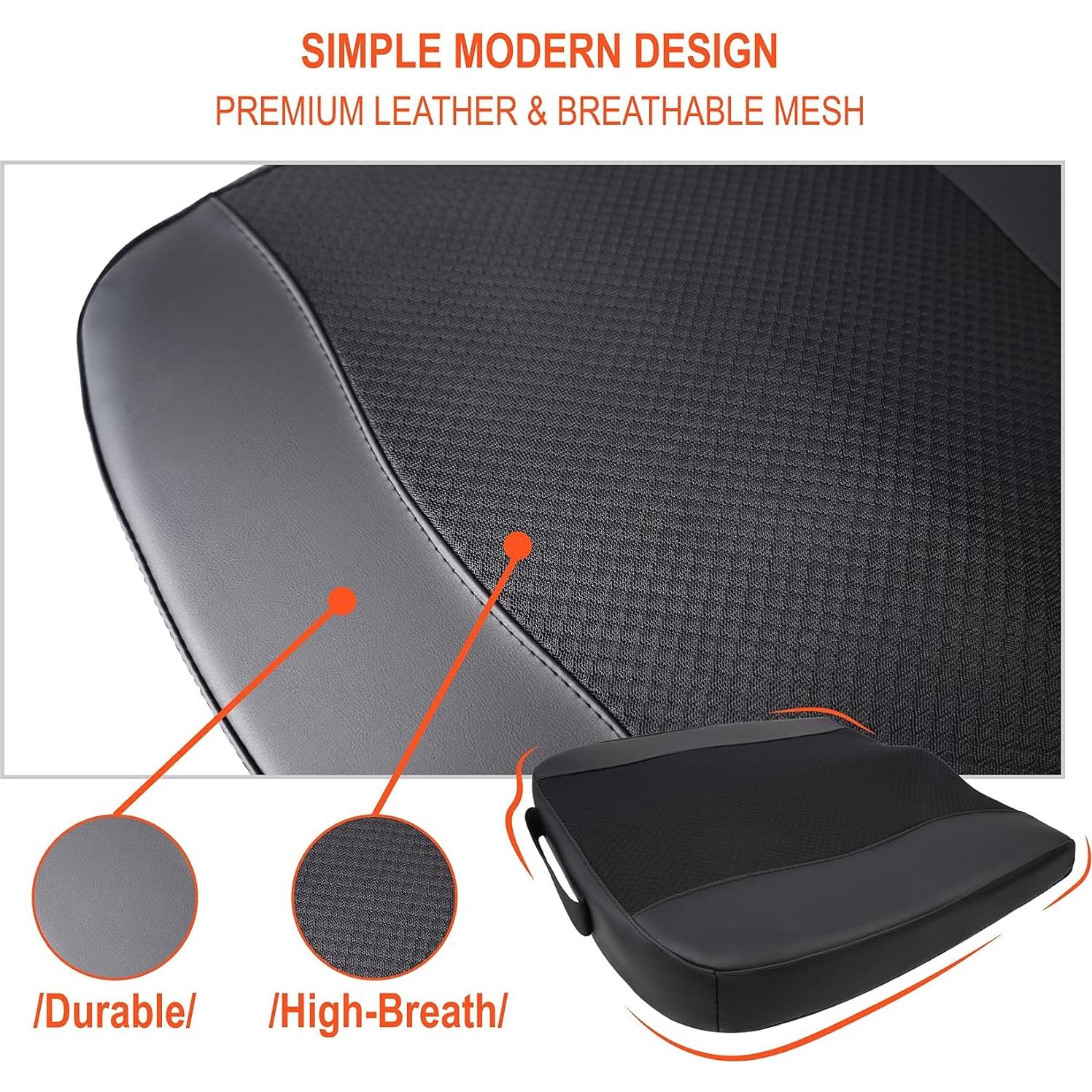 Cojín de Asiento Ergonómico Lofty Aim - Espuma de Memoria 45x43cm