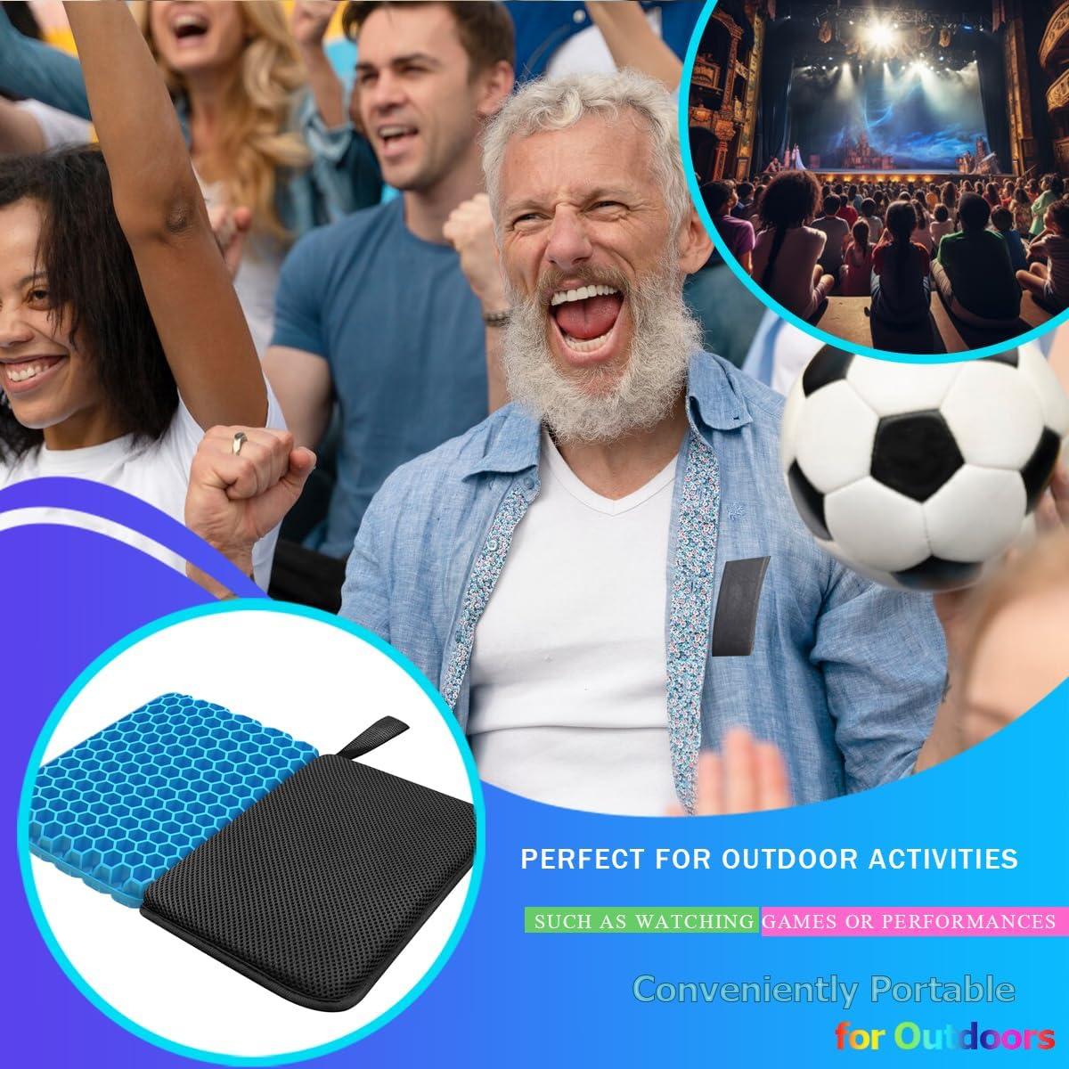 Cojín de Gel Plegable Masteymoh 2.9 cm Alivio de Presión