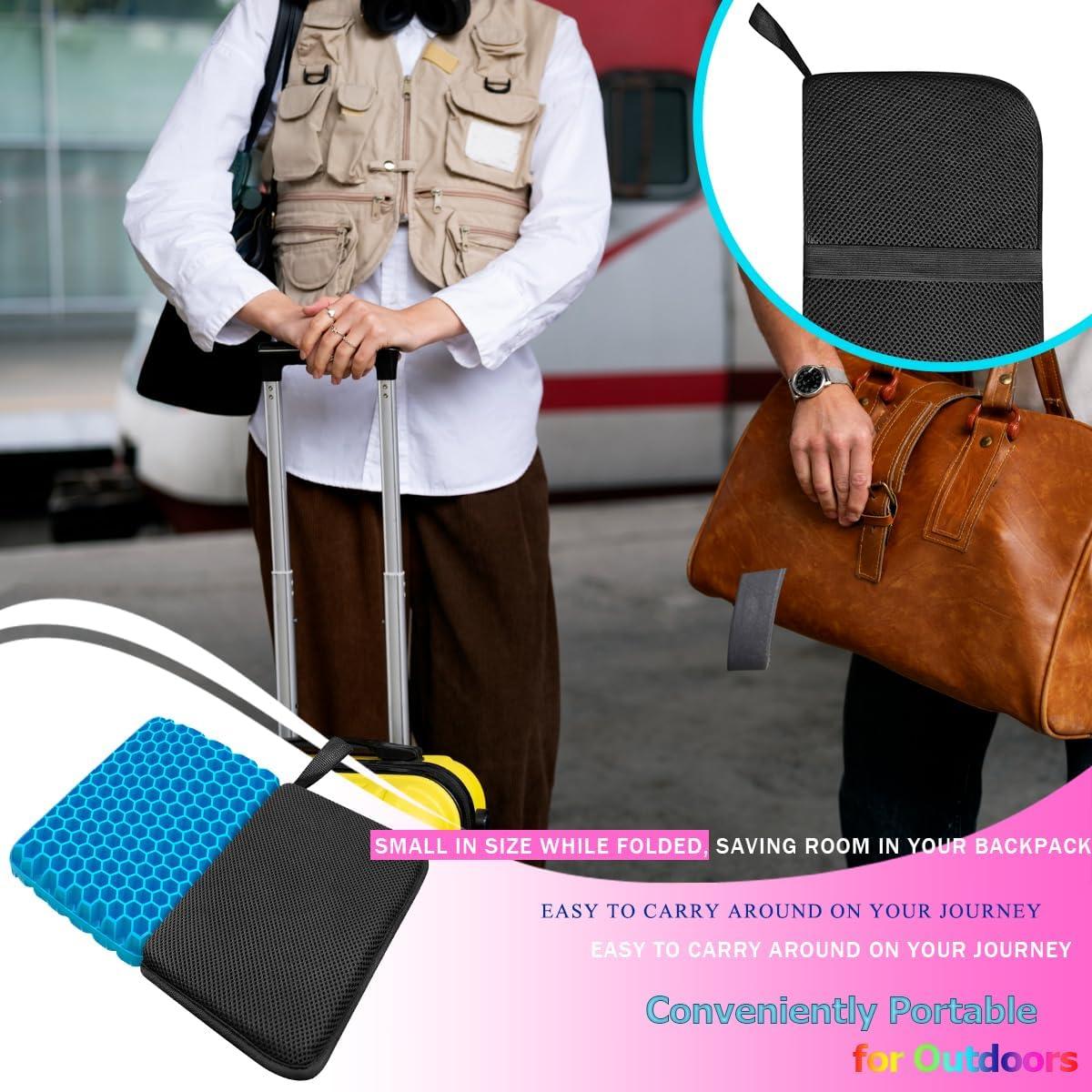 Cojín de Gel Plegable Masteymoh 2.9 cm Alivio de Presión