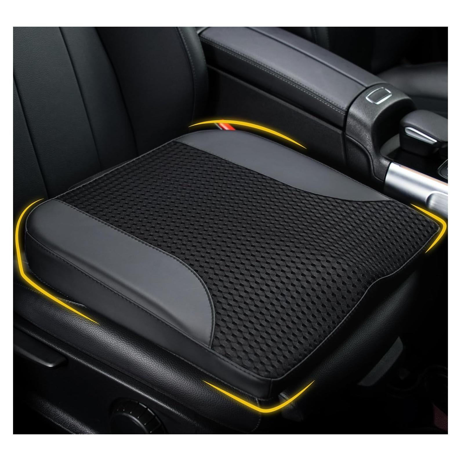 Cojín de Asiento para Coche Lofty Aim - Espuma Viscoelástica Negro