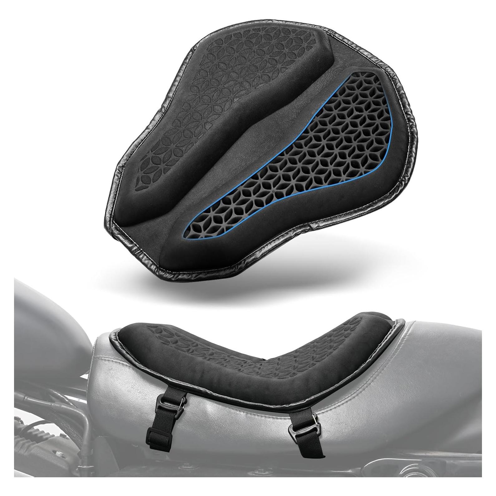 Cojín de Asiento de Motocicleta Benlari Universal Gel TPE 3D