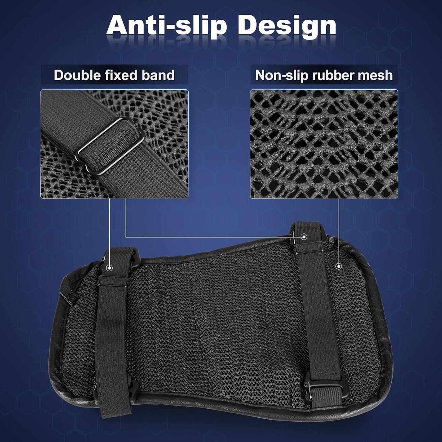 Cojín Trasero de Gel SKYJDM para Motocicleta Plegable 0.49 kg