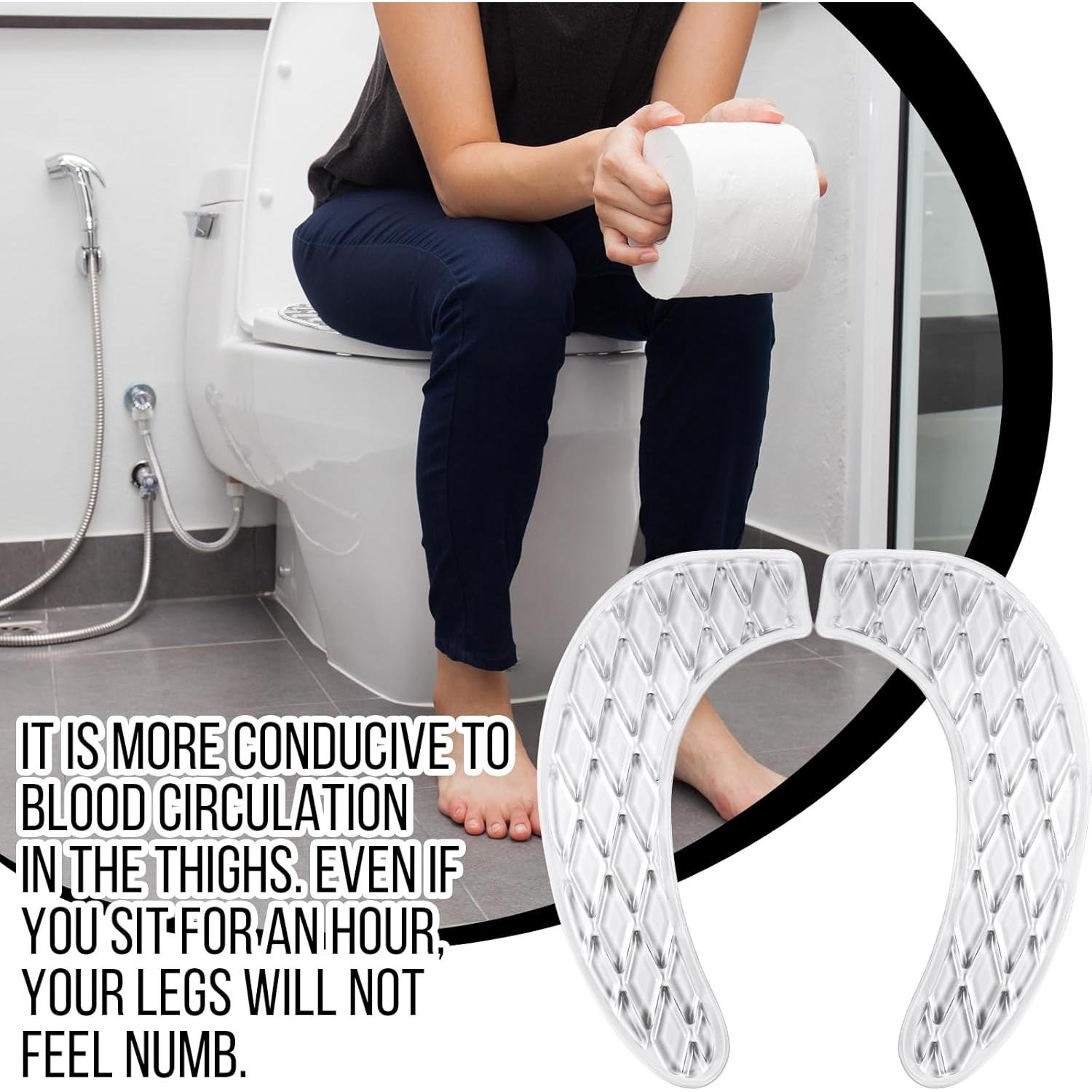 Funda de Cojín para Asiento de Inodoro de Gel Yoande 38.7x15.2cm