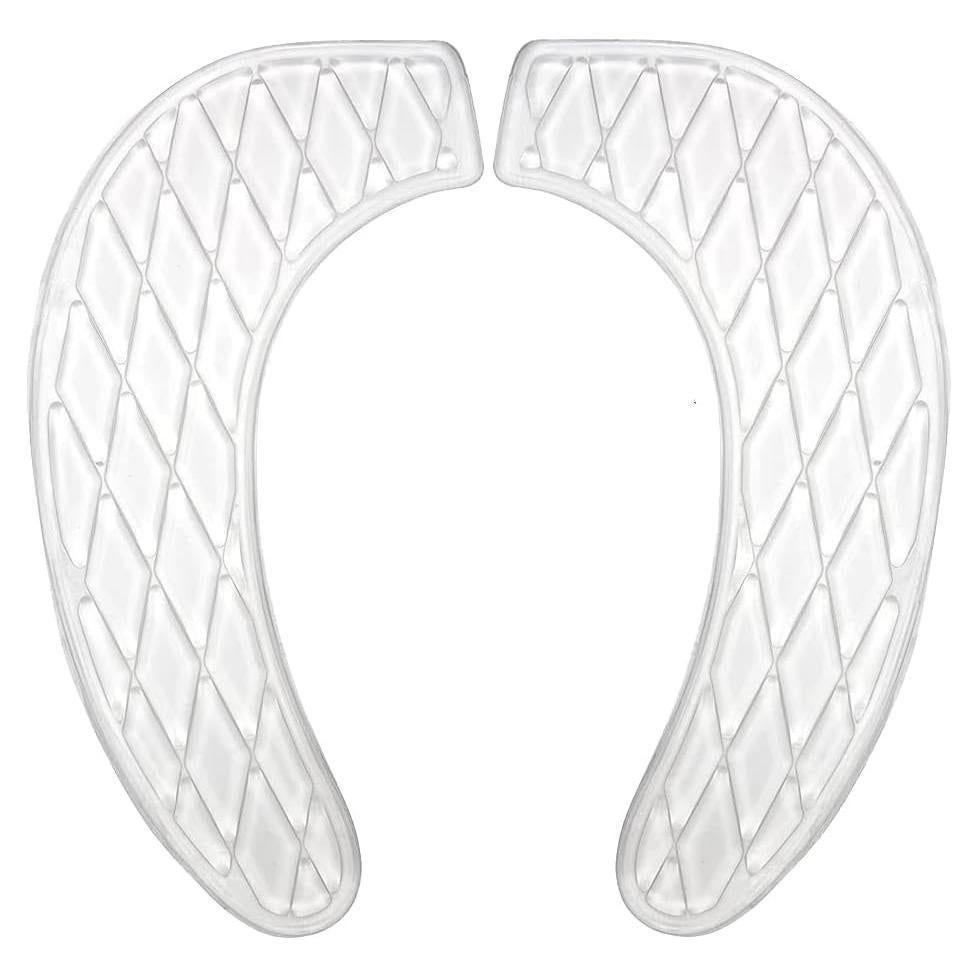 Cojín de Gel Genérico para Asiento de Inodoro Transparente