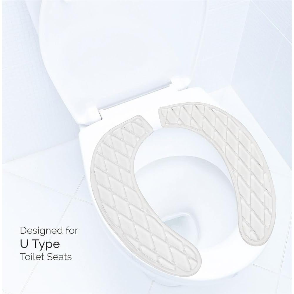 Cojín de Gel Genérico para Asiento de Inodoro Transparente