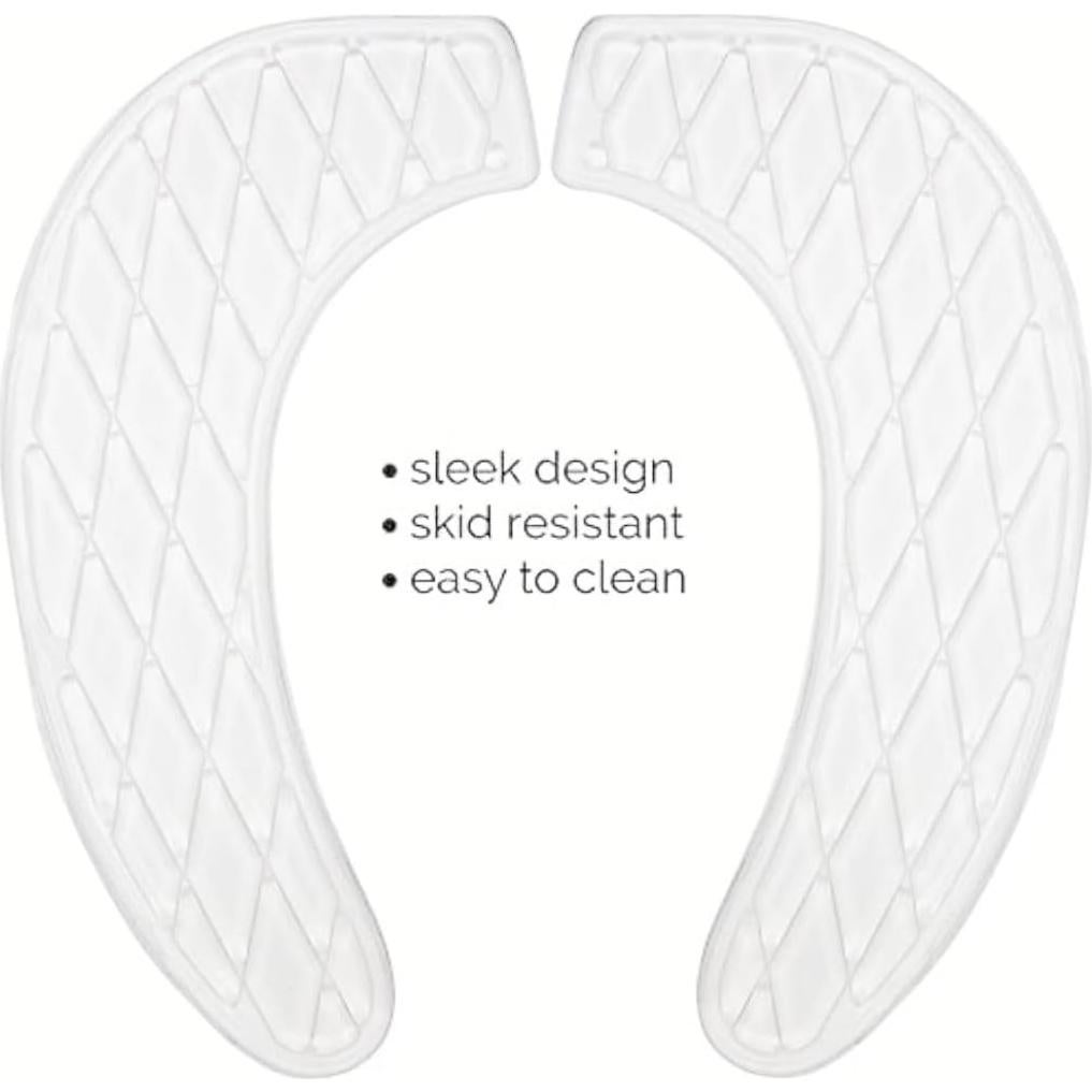 Cojín de Gel Genérico para Asiento de Inodoro Transparente