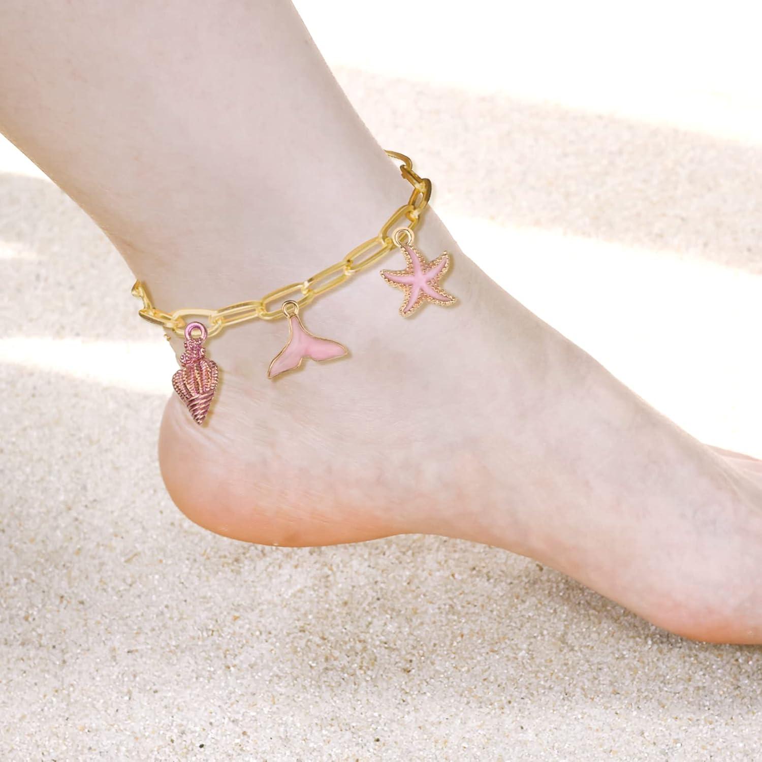 Kit de Pulseras de Cadena Tiggell 20 Piezas Aleación Oro