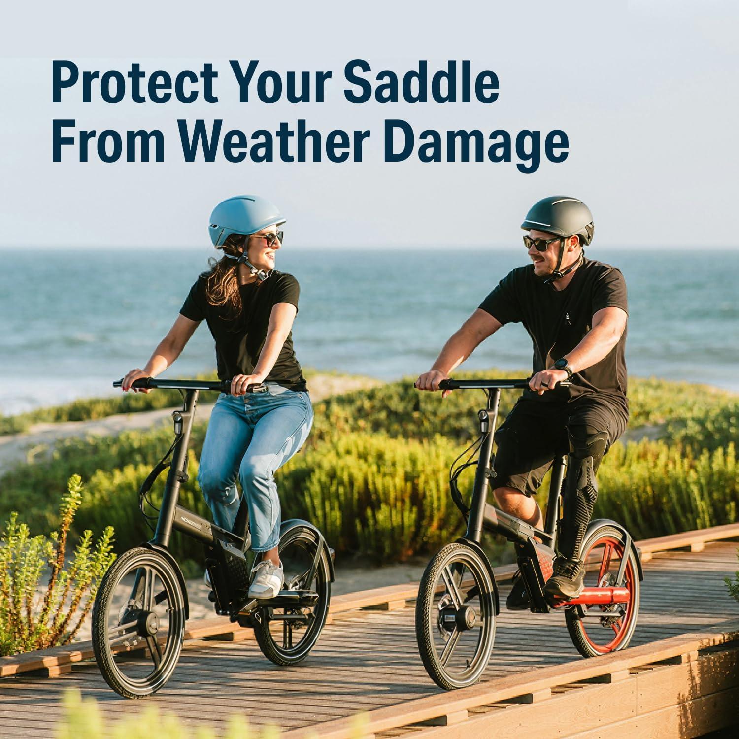 Funda de Asiento de Bicicleta Bikeroo Gel Estrecha - 27.9x17.8 cm