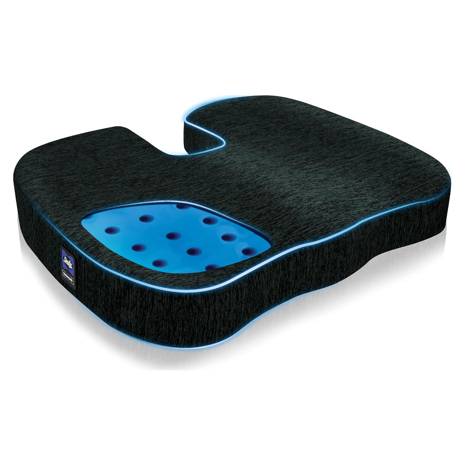 Cojín Viscoelástico Sealy SL11088 para Sillas de Coche y Oficina