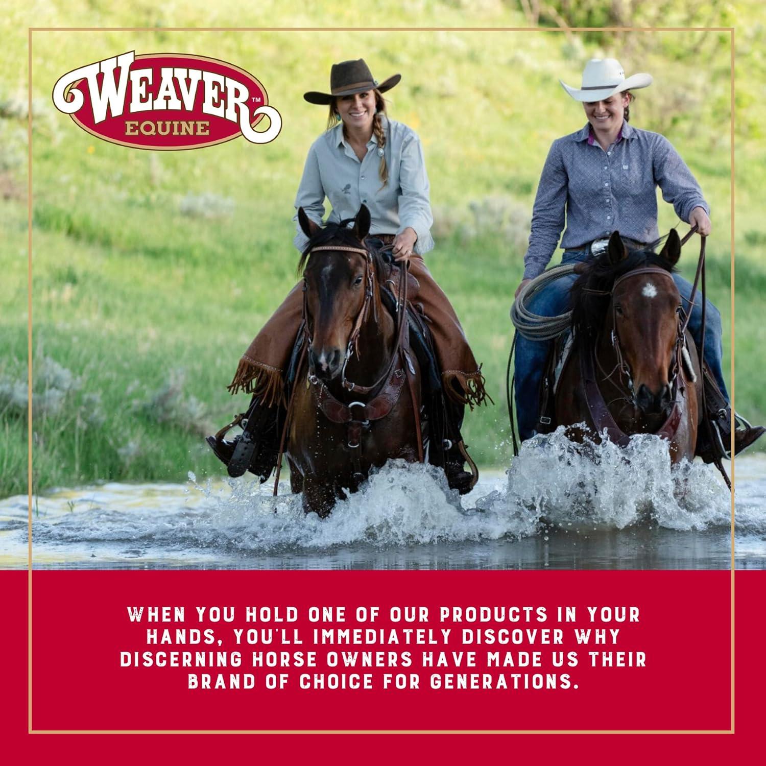 Almohadilla de Silla de Montar Western Weaver 38-43 cm Gel Negro